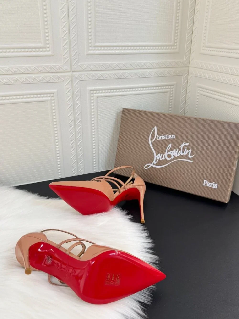 Christian Louboutin Crosspiga 105mm Pumps - Picture 9 of 9
